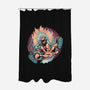 Awakened Pirate King-None-Polyester-Shower Curtain-glitchygorilla