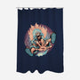 Awakened Pirate King-None-Polyester-Shower Curtain-glitchygorilla