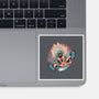 Awakened Pirate King-None-Glossy-Sticker-glitchygorilla
