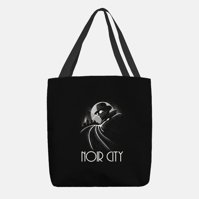 Noir City-None-Basic Tote-Bag-dandingeroz
