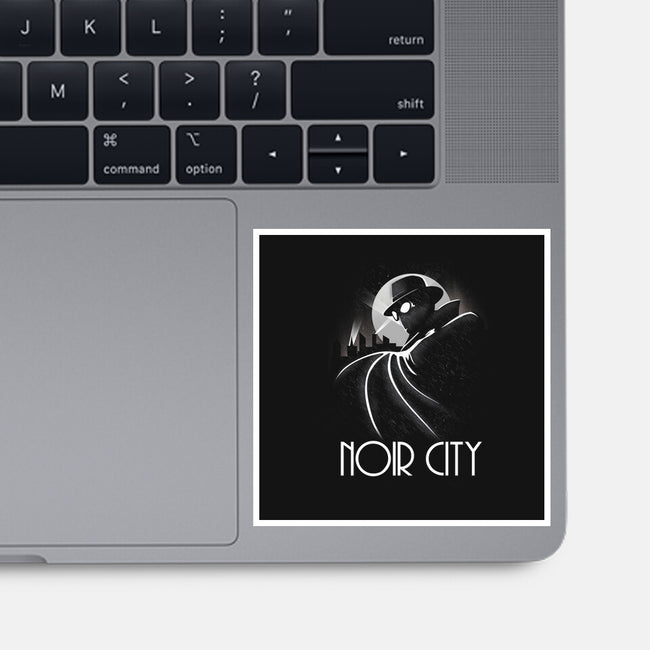 Noir City-None-Glossy-Sticker-dandingeroz