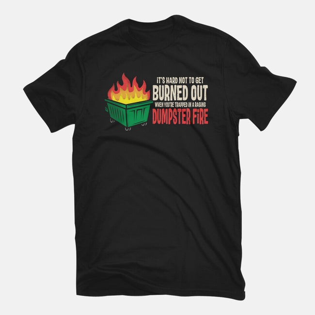 Dumpster Fire-Mens-Basic-Tee-turborat14