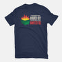 Dumpster Fire-Womens-Fitted-Tee-turborat14