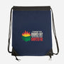 Dumpster Fire-None-Drawstring-Bag-turborat14
