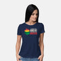 Dumpster Fire-Womens-Basic-Tee-turborat14