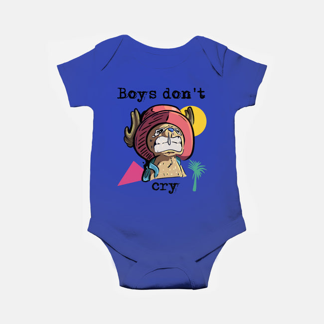 Boys Don't Cry-Baby-Basic-Onesie-nickzzarto