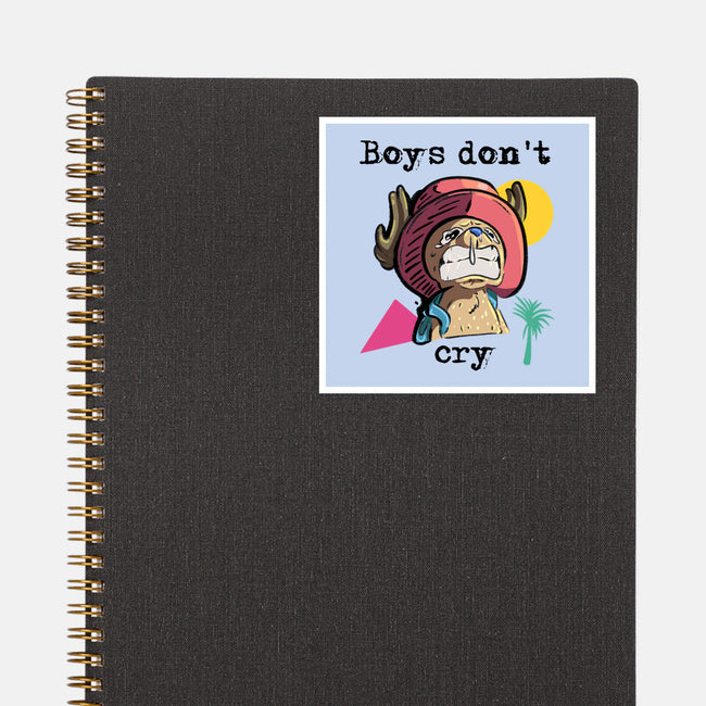 Boys Don't Cry-None-Glossy-Sticker-nickzzarto