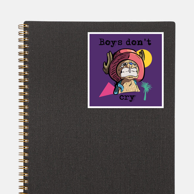 Boys Don't Cry-None-Glossy-Sticker-nickzzarto
