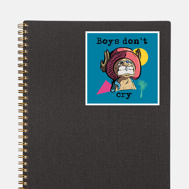 Boys Don't Cry-None-Glossy-Sticker-nickzzarto