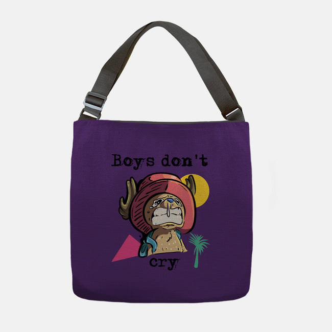 Boys Don't Cry-None-Adjustable Tote-Bag-nickzzarto