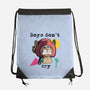 Boys Don't Cry-None-Drawstring-Bag-nickzzarto