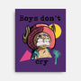 Boys Don't Cry-None-Stretched-Canvas-nickzzarto