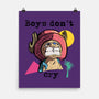 Boys Don't Cry-None-Matte-Poster-nickzzarto