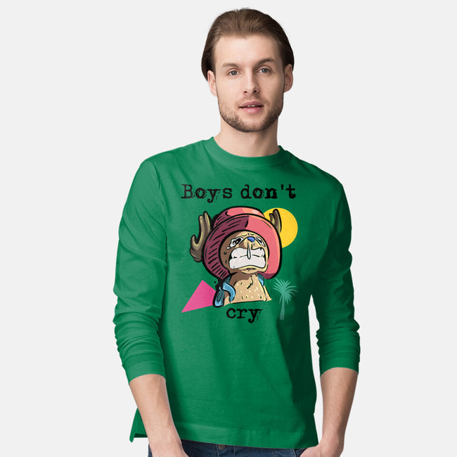 Boys Don't Cry-Mens-Long Sleeved-Tee-nickzzarto