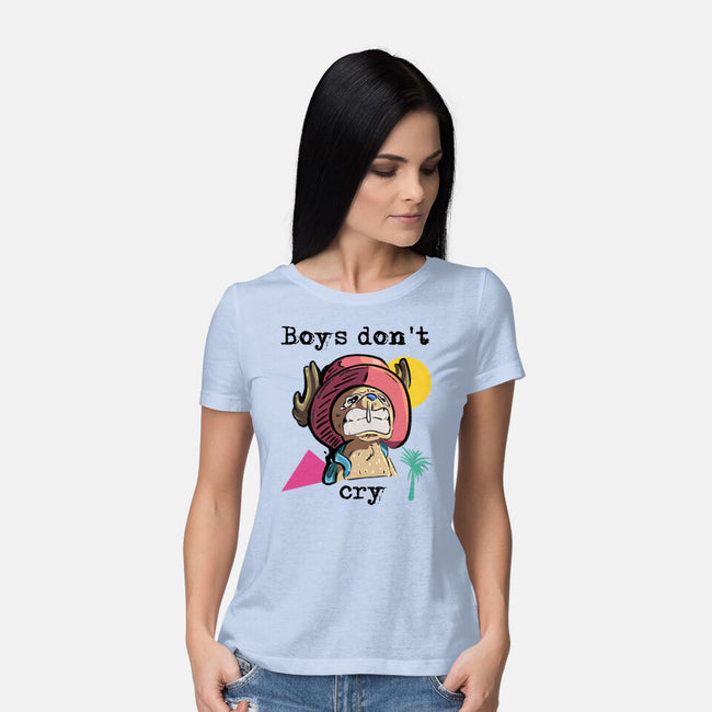 Boys Don't Cry-Womens-Basic-Tee-nickzzarto