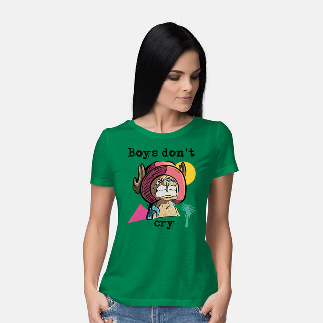 Boys Don't Cry-Womens-Basic-Tee-nickzzarto