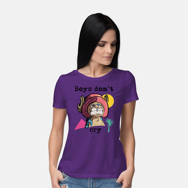 Boys Don't Cry-Womens-Basic-Tee-nickzzarto