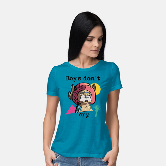 Boys Don't Cry-Womens-Basic-Tee-nickzzarto