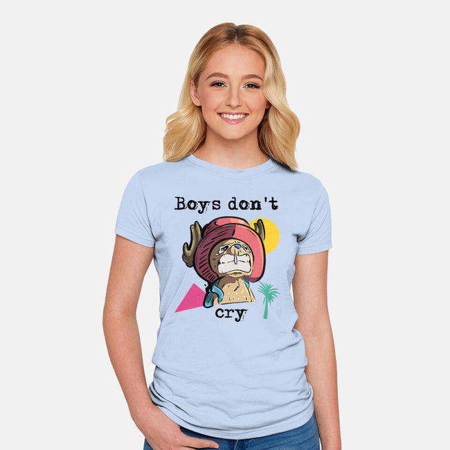 Boys Don't Cry-Womens-Fitted-Tee-nickzzarto