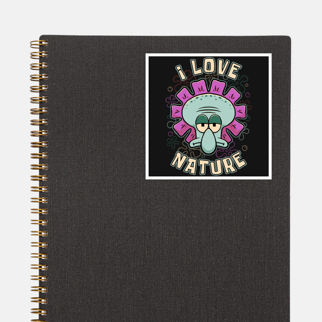 Squid Flower Spring-None-Glossy-Sticker-Studio Mootant