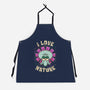 Squid Flower Spring-Unisex-Kitchen-Apron-Studio Mootant
