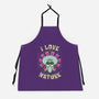 Squid Flower Spring-Unisex-Kitchen-Apron-Studio Mootant