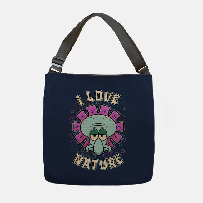 Squid Flower Spring-None-Adjustable Tote-Bag-Studio Mootant