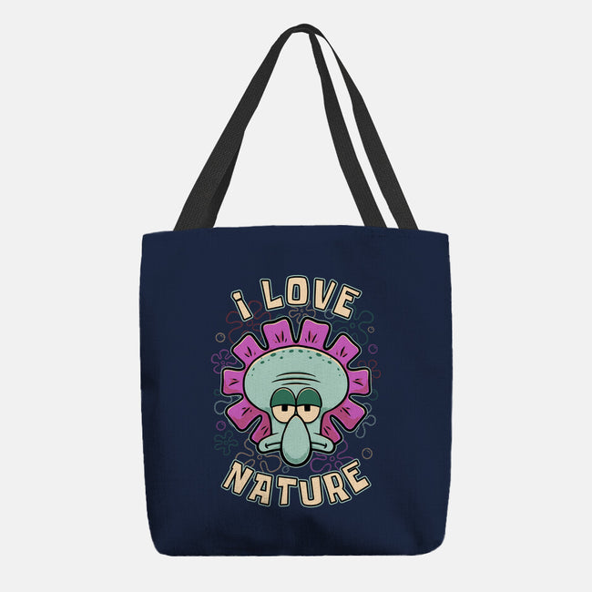 Squid Flower Spring-None-Basic Tote-Bag-Studio Mootant