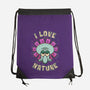 Squid Flower Spring-None-Drawstring-Bag-Studio Mootant