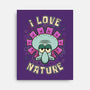 Squid Flower Spring-None-Stretched-Canvas-Studio Mootant