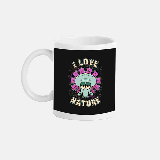Squid Flower Spring-None-Mug-Drinkware-Studio Mootant