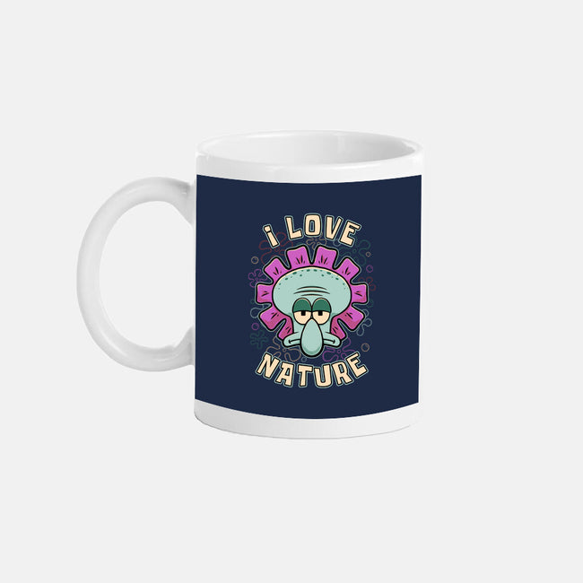 Squid Flower Spring-None-Mug-Drinkware-Studio Mootant