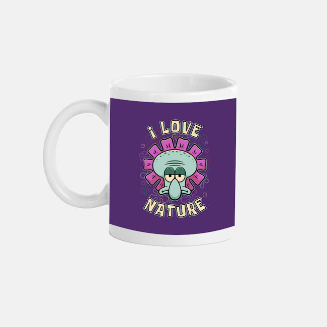 Squid Flower Spring-None-Mug-Drinkware-Studio Mootant