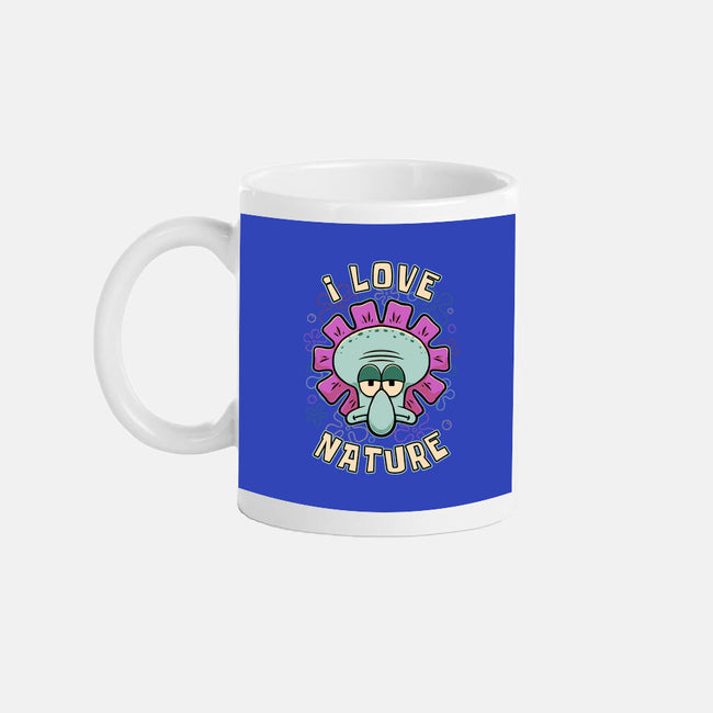 Squid Flower Spring-None-Mug-Drinkware-Studio Mootant