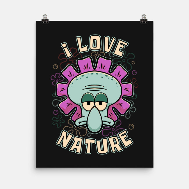Squid Flower Spring-None-Matte-Poster-Studio Mootant