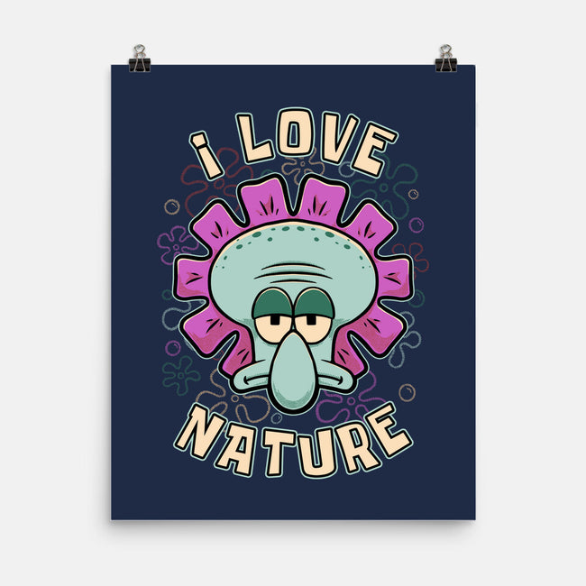 Squid Flower Spring-None-Matte-Poster-Studio Mootant