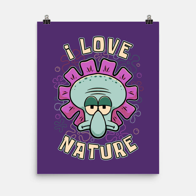 Squid Flower Spring-None-Matte-Poster-Studio Mootant