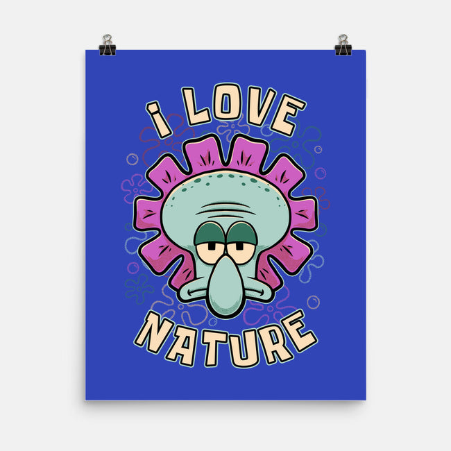 Squid Flower Spring-None-Matte-Poster-Studio Mootant
