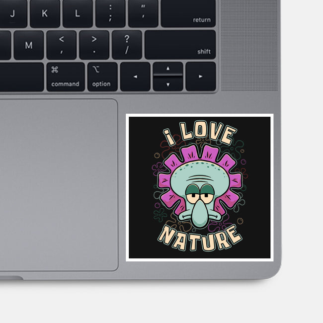 Squid Flower Spring-None-Glossy-Sticker-Studio Mootant