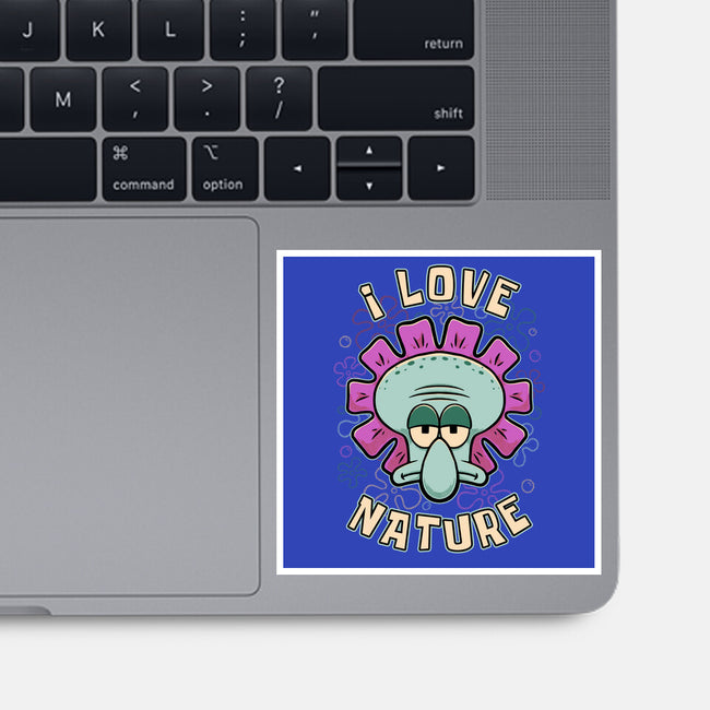 Squid Flower Spring-None-Glossy-Sticker-Studio Mootant