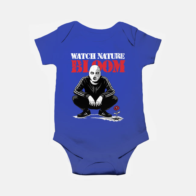 Squat Graffiti Spring-Baby-Basic-Onesie-Studio Mootant