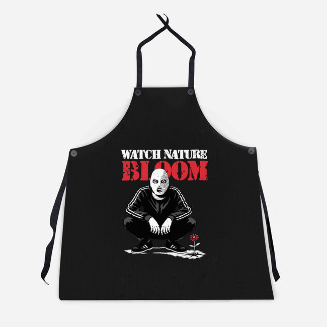 Squat Graffiti Spring-Unisex-Kitchen-Apron-Studio Mootant