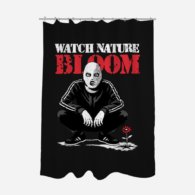 Squat Graffiti Spring-None-Polyester-Shower Curtain-Studio Mootant