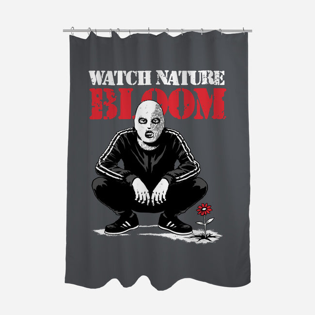 Squat Graffiti Spring-None-Polyester-Shower Curtain-Studio Mootant