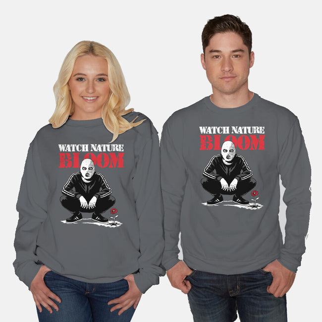 Squat Graffiti Spring-Unisex-Crew Neck-Sweatshirt-Studio Mootant