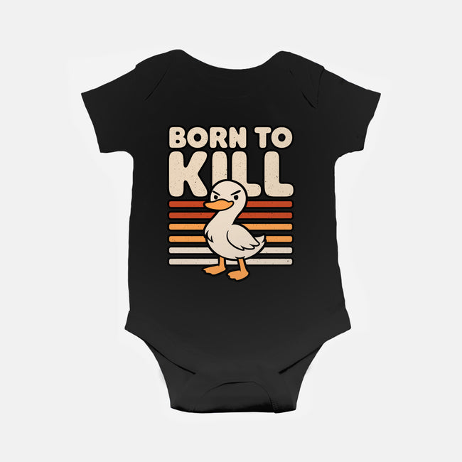 Cute Ironic Duck-Baby-Basic-Onesie-Studio Mootant