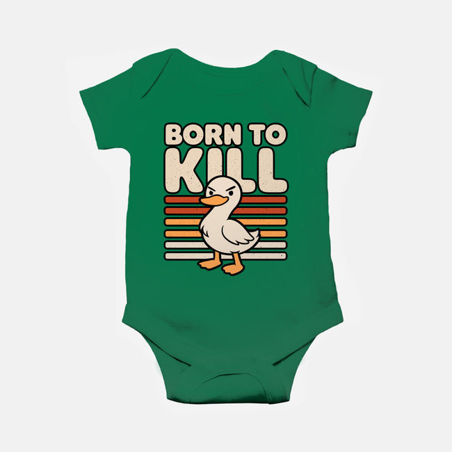 Cute Ironic Duck-Baby-Basic-Onesie-Studio Mootant