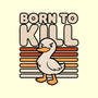 Cute Ironic Duck-None-Fleece-Blanket-Studio Mootant