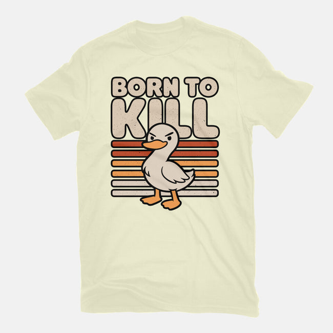 Cute Ironic Duck-Mens-Premium-Tee-Studio Mootant