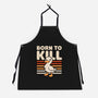Cute Ironic Duck-Unisex-Kitchen-Apron-Studio Mootant